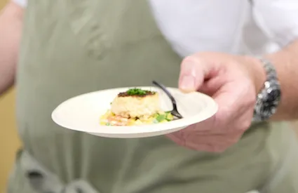 Savoring the Last Days of Summer with Crab Cakes by Chef Jeff Tunks 